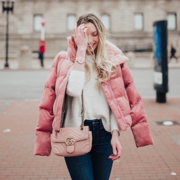 Velvet Mini Puffer Abercrombie 